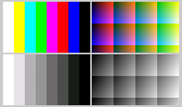 DCMIPP test patterns